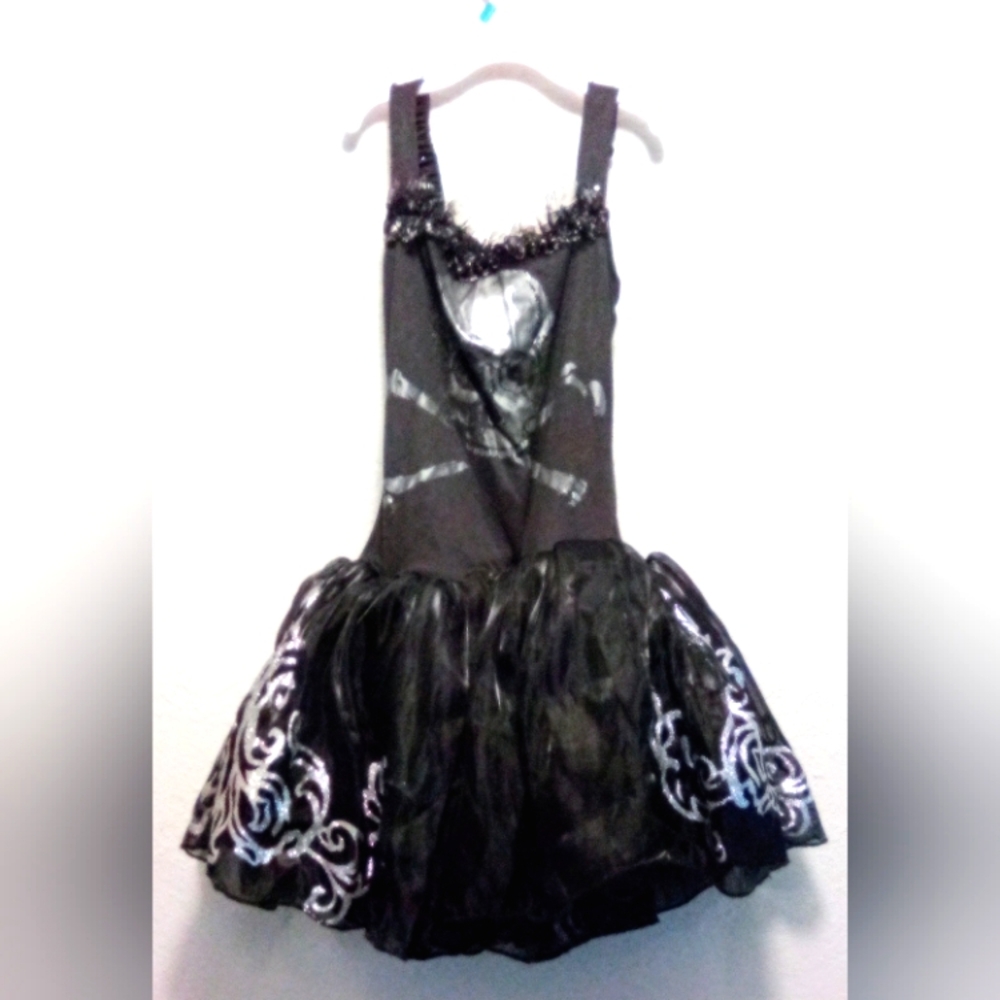 Monster High Costume Dress (Black & Silver)